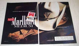 1991 Marlboro Medium Cigarettes Ad - £11.09 GBP