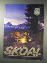 1992 Skoal Tobacco Ad - My Time My Skoal - Camping - £11.09 GBP