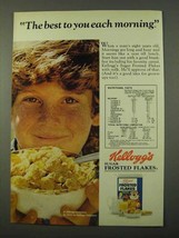 1972 Kellogg's Frosted Flakes Ad - The Best To You - $14.99