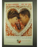 1959 Coca-Cola Soda Ad - Valentine - $14.99