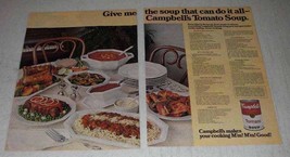 1977 Campbell's Tomato Soup Ad - Do It All - $14.99