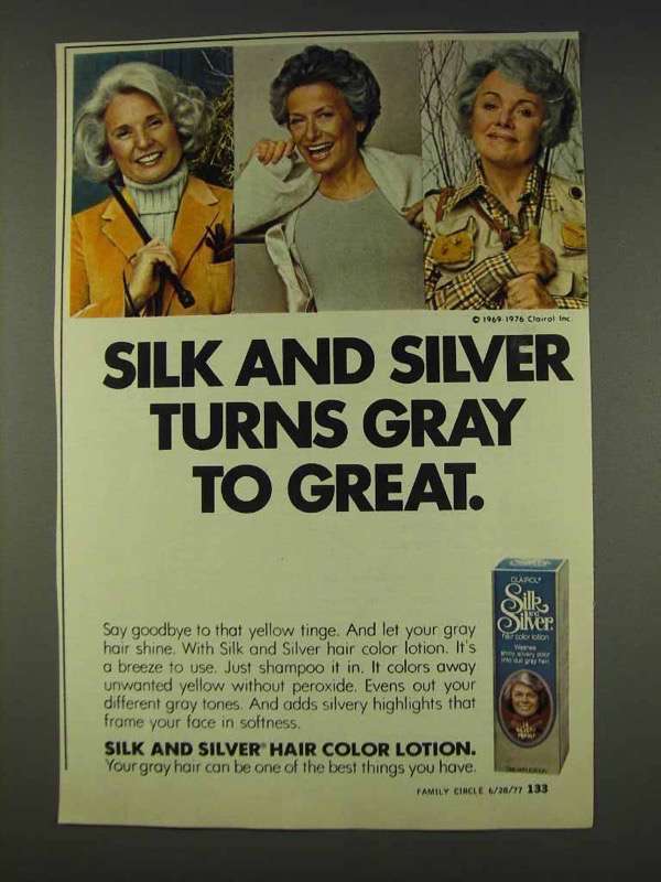 1977 Clairol Silk And Silver Hair Color And Similar Items