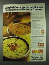 1978 Campbell's Soup Ad - Italian Meatball - $14.99