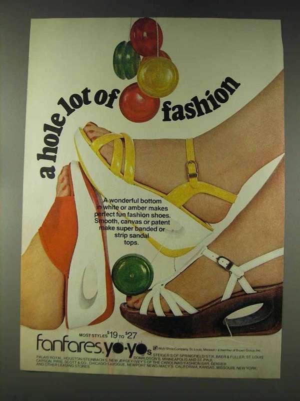 yo yo shoes 1970