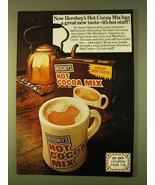 1979 Hershey&#39;s Hot Cocoa Mix Ad - It&#39;s Hot Stuff - $14.99