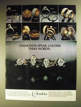 1980 Columbia Diamond Rings Ad - Pastoral, Arondel - $14.99