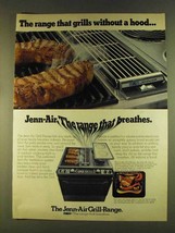1980 Jenn-Air Grill-Range Ad - Grills Without a Hood - $14.99