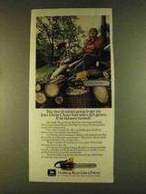 1980 John Deere Chain Saw Ad - This Boy of Mine&#39;s - $14.99