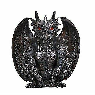 Pacific Giftware 7 Inches Winged Guardian Dragon Candle Holder