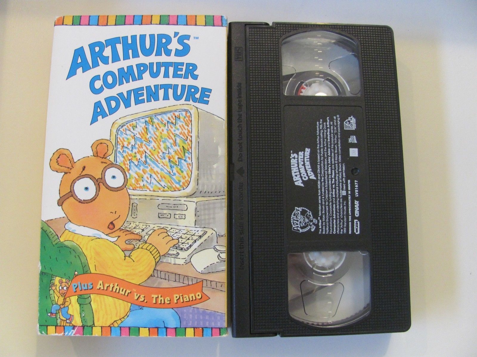 VHS Arthur - Arthur's Computer Adventure (VHS, 1999) - VHS Tapes