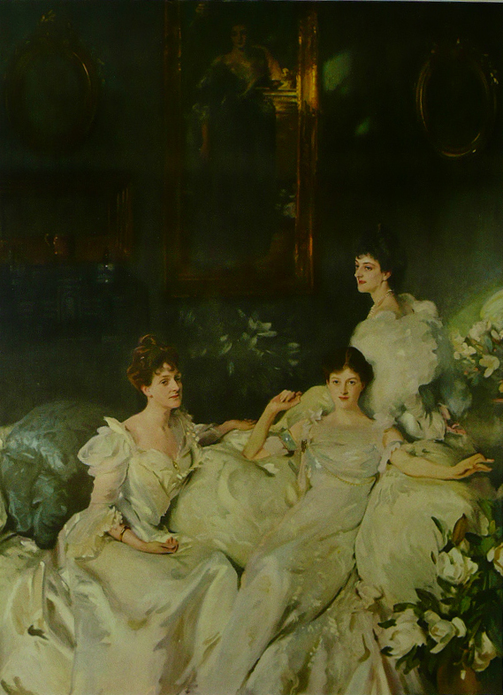 The WYNDHAM SISTERS John Singer Sargent Framed Picture