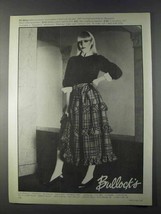 1980 Bullock&#39;s Bill Blass Blassport Ad - Skirt, Shirt  - $14.99