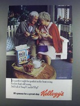 1980 Kellogg's Cereal Ad - Sparkin' on Front Swing - $14.99