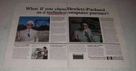 1981 Hewlett-Packard Ad - HP 125, 1000, 9845 Computers - $14.99