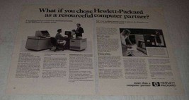 1981 Hewlett-Packard HP 3000 Series 44 Computer Ad - $14.99