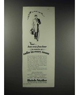 1929 Hotels Statler Ad - Your Home Away from Home - $14.99