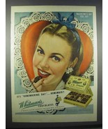 1945 Whitman's Chocolates Ad - Valentine's Day - $14.99