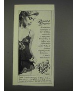 1982 Victoria&#39;s Secret Lingerie Ad - Beautiful - $14.99