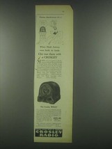1931 Crosley Wigit Radio Ad - Cleo Was There - $14.99