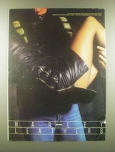 1985 Harley-Davidson Leathers Ad - $14.99