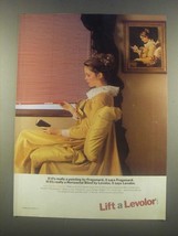 1985 Levolor Horizontal Blind Ad - Painting Fragonard - $14.99