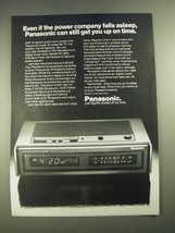 1978 Panasonic RC-320 FM/AM Electronic Digital Clock Radio Ad - $14.99