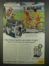 1959 Kodak Cine Scopemeter Camera and Cine Showtime Projector Ad - $14.99