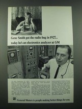 1966 General Motors Ad - Gene Smith got the Radio Bug in 1927 - $14.99