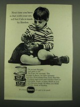 1970 Borden Calo Cat Food Ad - Have a Chat With Your Cat - $14.99