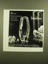1988 Neiman Marcus Baccarat Crystal Buttercup Vase Ad - $14.99