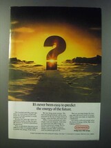 1979 Conoco Oil Ad - It&#39;s Never Been Easy to Predict - $14.99