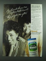 1988 Metamucil Fiber Ad - My Friends New Me Before Metamucil - $14.99