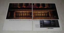 1988 Mitsubishi Home Theater Systems Ad - Best Theaters - $14.99