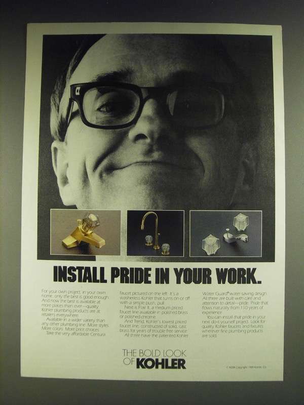 1984 Kohler Faucets Ad Centura Flair Ii And Similar Items