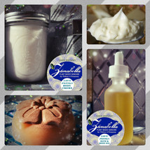 LOVE POTION GIFT SET- Organic Skin Care Body Creme, Artisan Soap &amp; Bath ... - $53.87