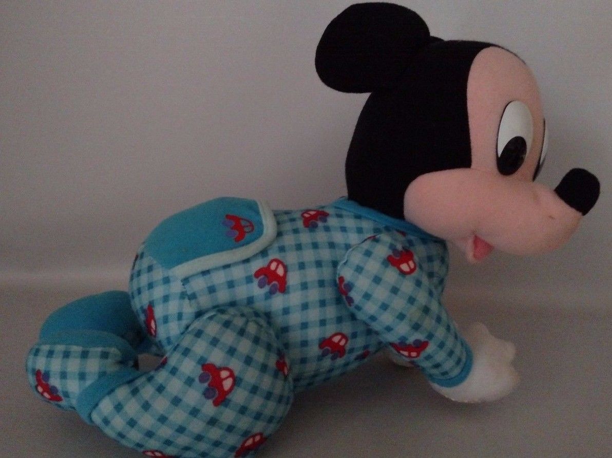 mickey mouse crawling baby