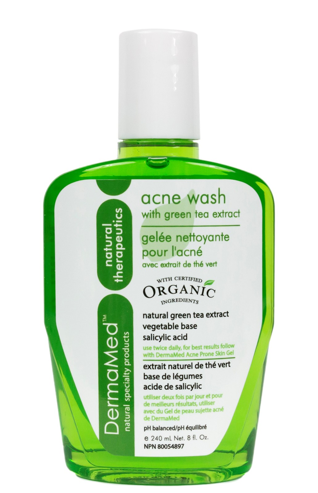 PlantBased Face Cleanser & Exfoliant for Natural Acne Control Acne