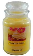 Yankee Candle 22 oz Single Wick Large Glass Jar Candle Frosting - $39.99