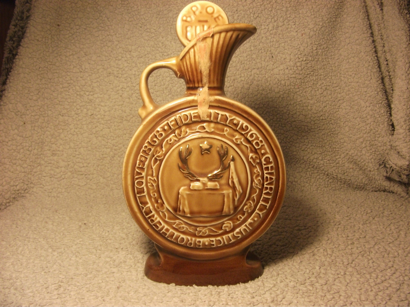 Jim Beam Genuine Regal China Liquor Bottle Decanter by C. Miller 1968 ...