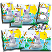 ELEPHANT HEFFALUMP KENGAROO KANGA NEWBORN BABY NURSERY LIGHT SWITCH PLAT... - $9.99+