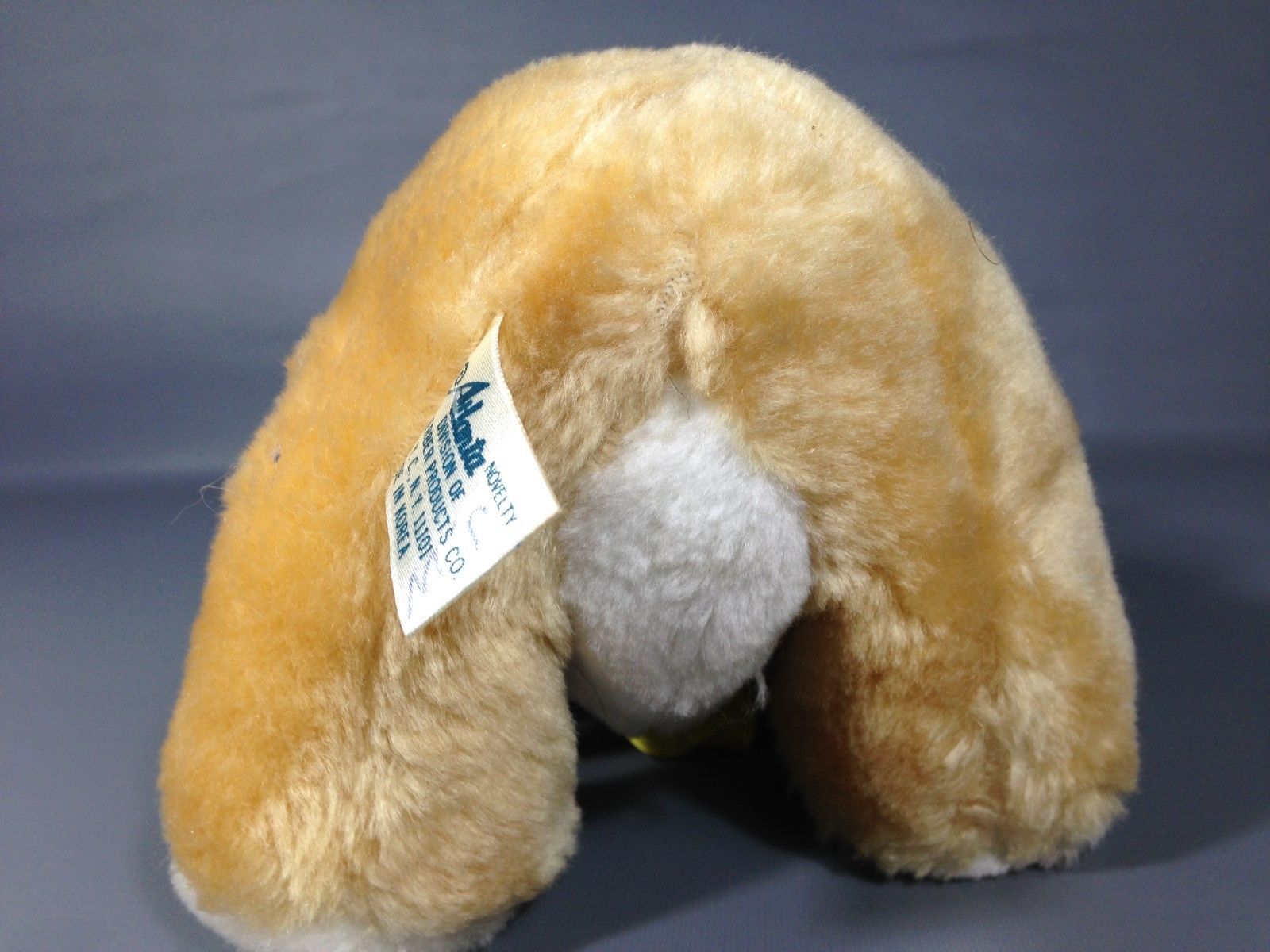 Vintage Gerber Baby Bunny Plush Atlanta Novelty Bean Bag Stuffed Animal