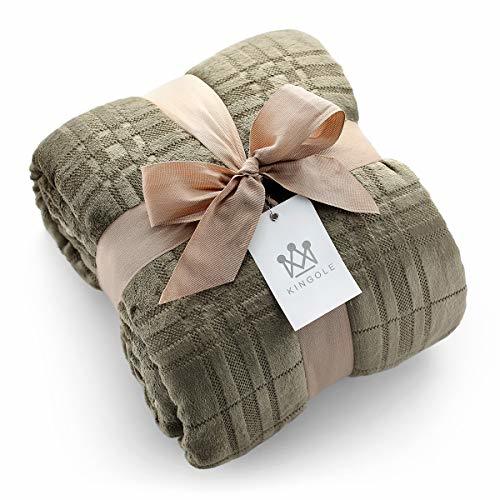 Bedsure Luxury Flannel Fleece Blanket Plush Blanket Throw