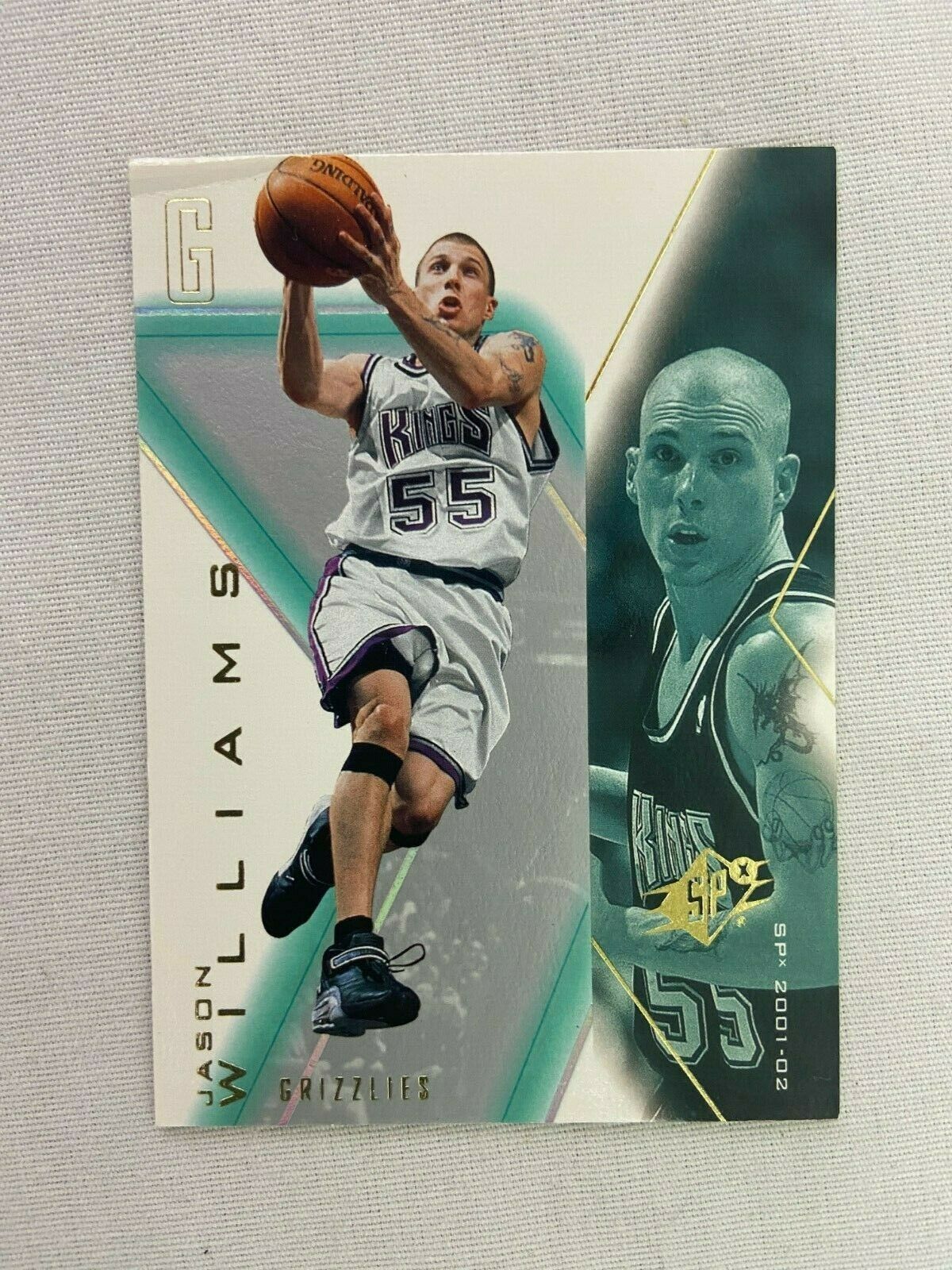 Jason Williams Sacramento Kings 2001 Upper Deck Basketball Card 43 