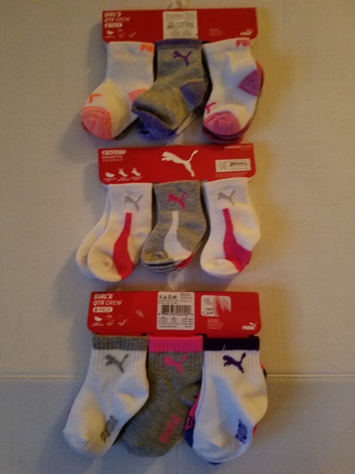 puma toddler socks