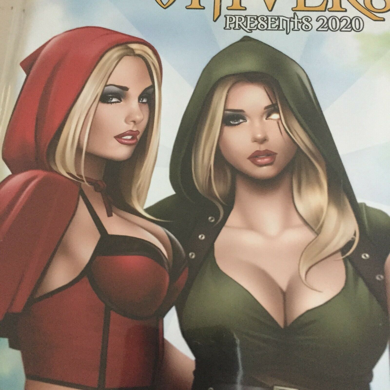 2020 Zenescope Sexy Red Riding Hood Robyn Hood Snow White Cover Keith Garvey Comics 8893