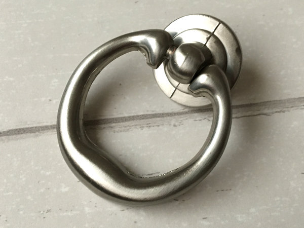 Brushed Nickel Dresser Pull Drawer Knob And Similar Items