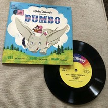 Story Of  DUMBO Walt Disney See Hear Read Book & Record #324 1968 - $15.74
