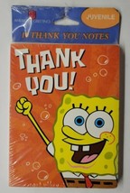 SpongeBob Thank You! Cards 10 Count Vintage American Greetings - $8.90