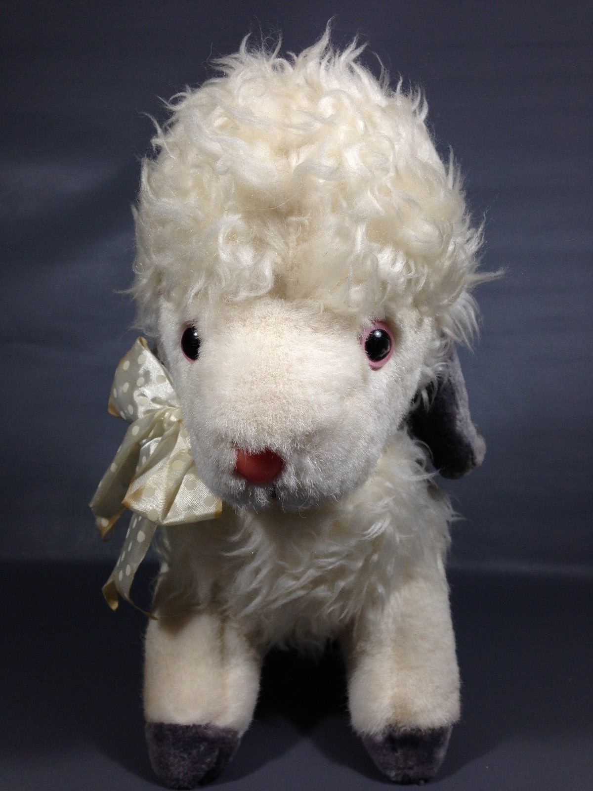 vintage lamb plush