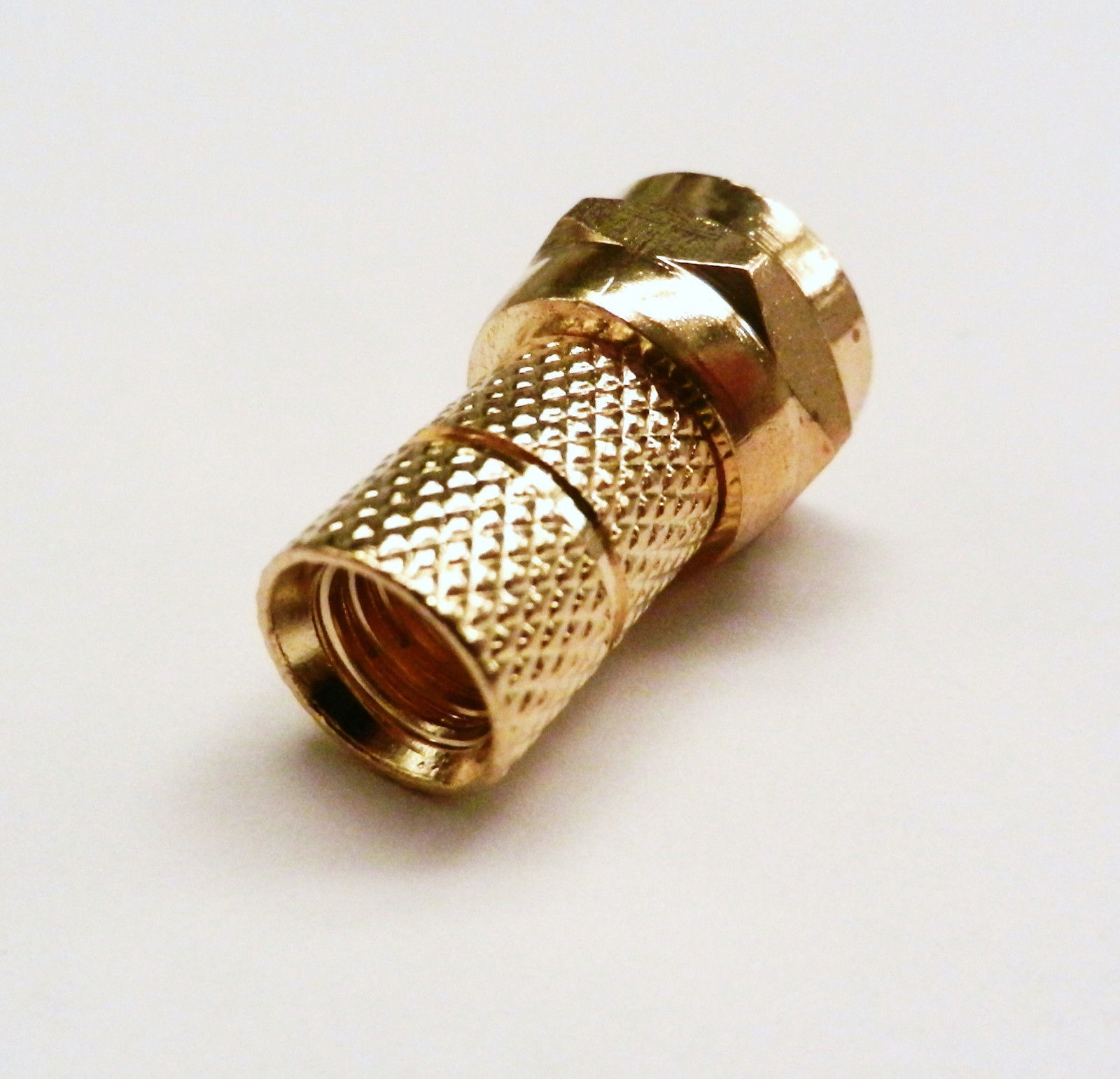 50 TWIST ON RG59 FTYPE COAXIAL CABLE CONNECTOR PLUGS Video Cables